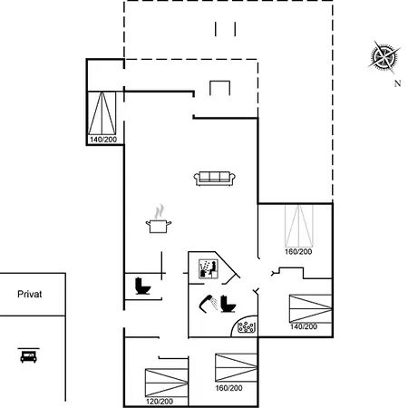 Troen - 400m From The Sea By Interhome *